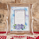 Musical Frame - Grandmother (Hydrangea flowers)