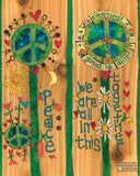 Art Pole From Studio M  - All In This Together 20"